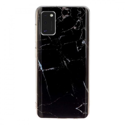 Husa SAMSUNG Galaxy A41 - Marble (Negru) foto