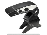 Cotiera Auto Universala Rabatabila Negru/Gri Cromata - Confort si Stil Interior Auto