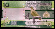 Gambia 10 Dalasis 2019 new design UNC necirculata ** foto