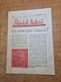 revista stiintele naturii 13 ianuarie 1948