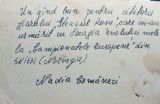 Scrisoare autentica Nadia Comaneci