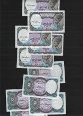 Egipt 5 piastri piastres 2002 unc pret pe bucata