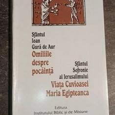 Omiile despre pocainta. Viata Cuvioasei Maria Egipteanca- Teoctist