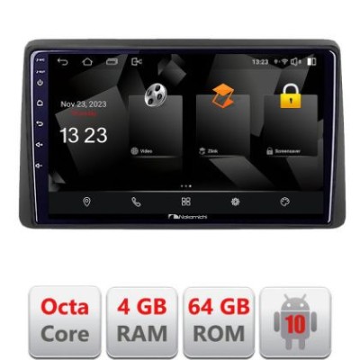 Navigatie Dacia Duster 2023- Android Octa Core 720p 4+64 DSP 360 camera carplay android auto CarStore Technology foto