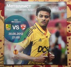 Program Metalist Harkiv - Dinamo Bucuresti 2012 foto