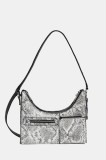 Desigual poșetă DELTA VEGA OLIVE culoarea negru, 25WAXPB7