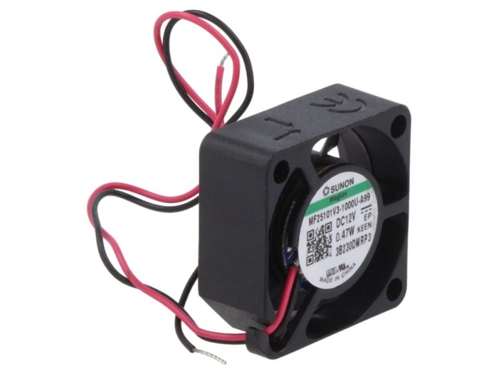 Ventilator DC axial 120mm 32dBA