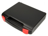 Valiză de Transport Plastic Neagră 240x170x42mm