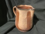 Arta , Traditie , Colectie - Cana / Carafa veche din zona de munte a olteniei / Gorj mijlocul sec XX !