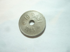 Moneda 10 Bani 1905 Carol I ,cal.Buna-F.Buna foto