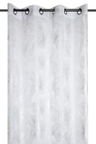 Perdea Leonce 140X260 Cm, Culoare Argintiu, 100% Poliester