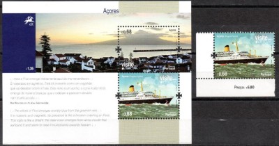 PORTUGALIA Azore 2012, EUROPA CEPT, serie neuzata, MNH foto