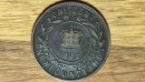 Cumpara ieftin Canada provincii - raritate bronz - 1 cent 1896 Newfoundland - Victoria tanara!, America de Nord