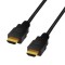 CABLU video LOGILINK, HDMI (T) la HDMI (T), 2m, conectori auriti, rezolutie maxima 8K (7680 x 4320) la 60 Hz, negru, &quot;CH0078&quot; (timbru verde 0.8 lei)