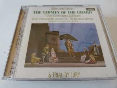 The yeomen of the guard - Gilbert and Sullivan, 2 cd foto