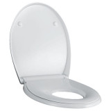 Capac WC, Geberit, Selnova, cu colac WC pentru copii, alb