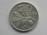 20 LEPTA 1973 GRECIA-XF