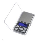 Cumpara ieftin Cantar digital de buzunar DEPOX&reg;, afisaj LCD, protectie plastic, 12 cm, 200g maxim, argintiu