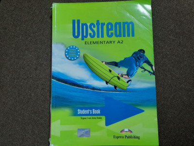 UPSTREAM ELEMENTARY A2 - Student&amp;#039;s Book RF13/0 foto