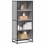 VidaXL Bibliotecă, gri sonoma, 60x35x139 cm, lemn prelucrat 3300843