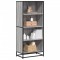 vidaXL Bibliotecă, gri sonoma, 60x35x139 cm, lemn prelucrat 3300843