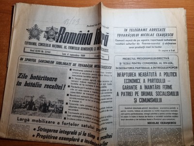 romania libera 4 septembrie 1989-art. dolhasca,arad,maramures,valcea foto