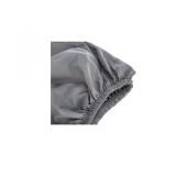 Amazon Basics - Cearsaf gri din microfibra (135 x 190 x 30cm) - NOU