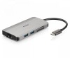 Hub USB DLINK DUB-M810, 8 porturi 3.0, gri, D-link