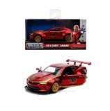 Cumpara ieftin Macheta metalica Marvel, Iron Man, Chevy Camaro, scara 1:32