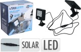 Lampa solara de exterior cu senzor de miscare, panou solar separat, LED puternic