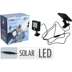 Lampa solara de exterior cu senzor de miscare, panou solar separat, LED puternic