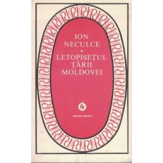 Letopisetul Tarii Moldovei - Ion Neculce