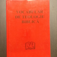 VOCABULAR DE TEOLOGIE BIBLICA - XAVIER LEON DUFOUR, JEAN DUPLACY