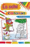 La schi de colorat