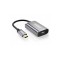 Adaptor USB type C tata - Mini DisplayPort mama PD 60W 4K 60Hz 0.2m gri Choetech HUB-M06