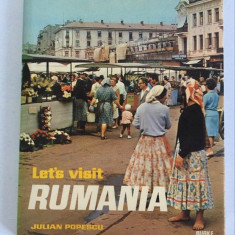 Let's visit Rumania, by Julian Popescu, ghid turistic, Ed. Burke, London 1969