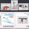 Lesotho 1992 - Jocurile Olimpice, Albertville, Serie + 2 Colite, MNH