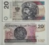 SV * Polonia 20 ZLOTYCH / ZLOTI 2016 * Serii Consecutive / Pret per Bancnota * UNC