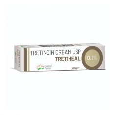 Crema Anti-Rid, Healing Pharma, TretiHeal, Anti-Acnee, Tretinoin 0.1%, 20gr