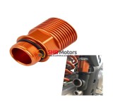 Extensie rezervor frana spate KTM portocalie aftermarket