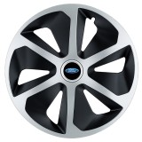 Set 4 capace roti Roco Gri-Negru R14 Compatibil Cu Ford