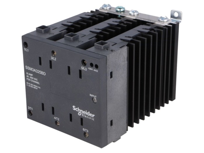 Releu Solid State 3-fazat 25A