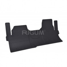 Covorase cauciuc fata Ford Custom II 2024-prezent cu 2 sau 3 locuri (set 3 covorase), Rigum Cehia