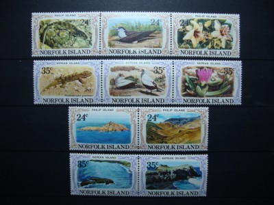 NORFOLK ISLANDS SERIE MNH foto