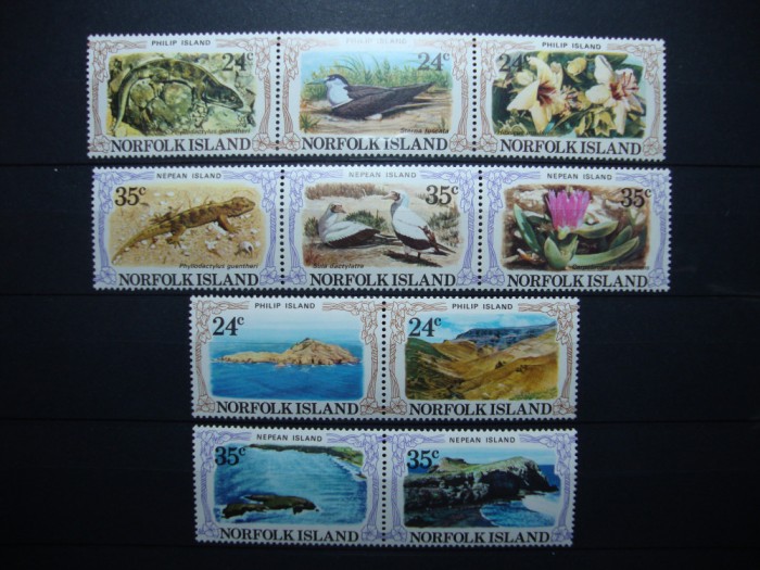 NORFOLK ISLANDS SERIE MNH