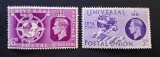 Marea Britanie (Great Britain) 1949 - Set de 2 Timbre &bdquo;75 de Ani de la &Icirc;nființarea Uniunii Poștale Universale (UPU 1874&ndash;1949)&rdquo; -MNH-CLN1