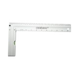 Echer tamplarie din aluminiu cu nivela 300mm/12 inch Crownman