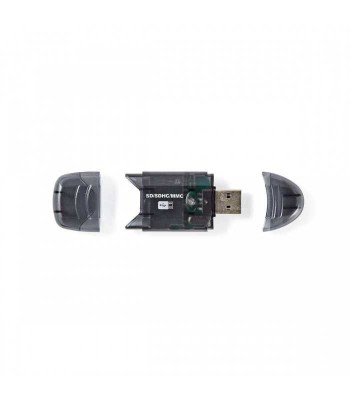 Cititor de carduri Nedis USB 2.0 - SD SDHC MMC foto