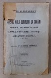 CULTUL MAICII DOMNULUI LA ROMANI , STUDII SI DOCUMENTE de PROFESOR Dr. DUMITRU STANESCU , EDITIE INTERBELICA , COPERTELE CU DEFECTE , PREZINTA URME DE