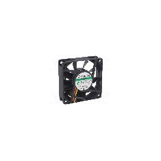 Ventilator 70x70x20mm, 12V DC, volum aer 49m3/h, lagar Vapo, SUNON - ME70201V1-000U-G99